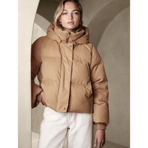 Banana Republic Alps Oversized Puffer Jacket Classic Camel XL